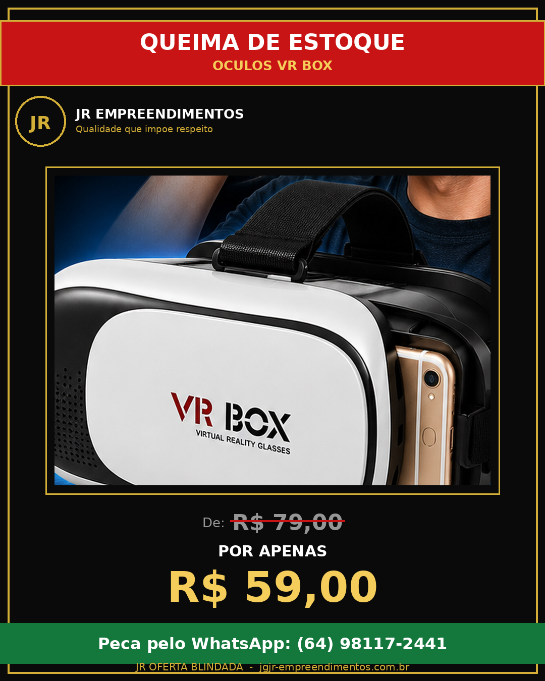 Óculos VR Box