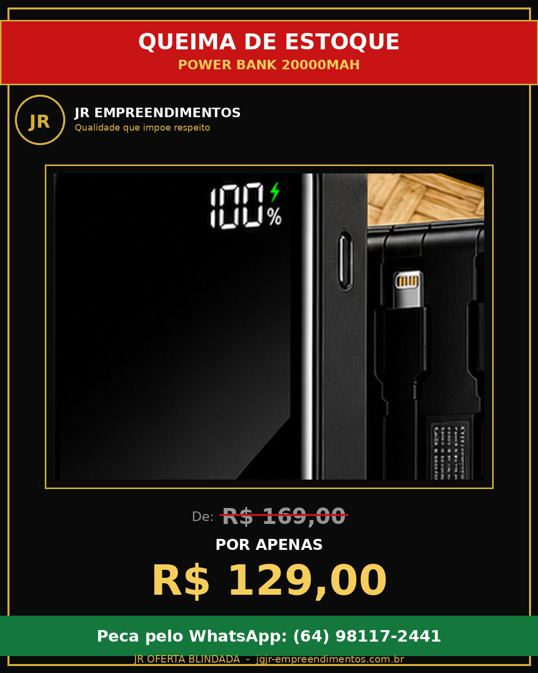 Power Bank Alfa Gold